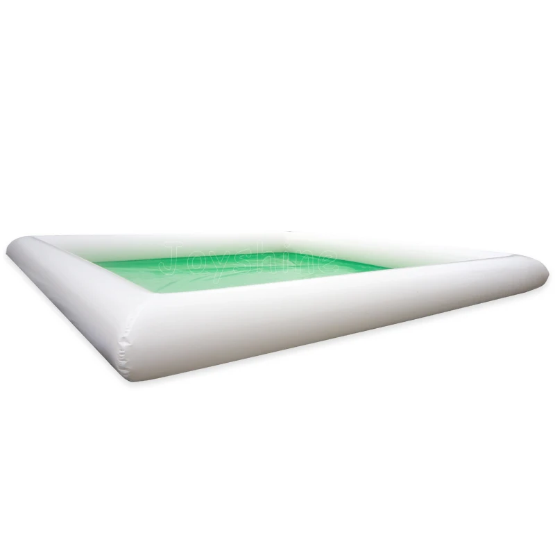 10m x 6m Large White Green Inflatable Above Ground Swimming Pool Water Play Equipment For Kids and Adults