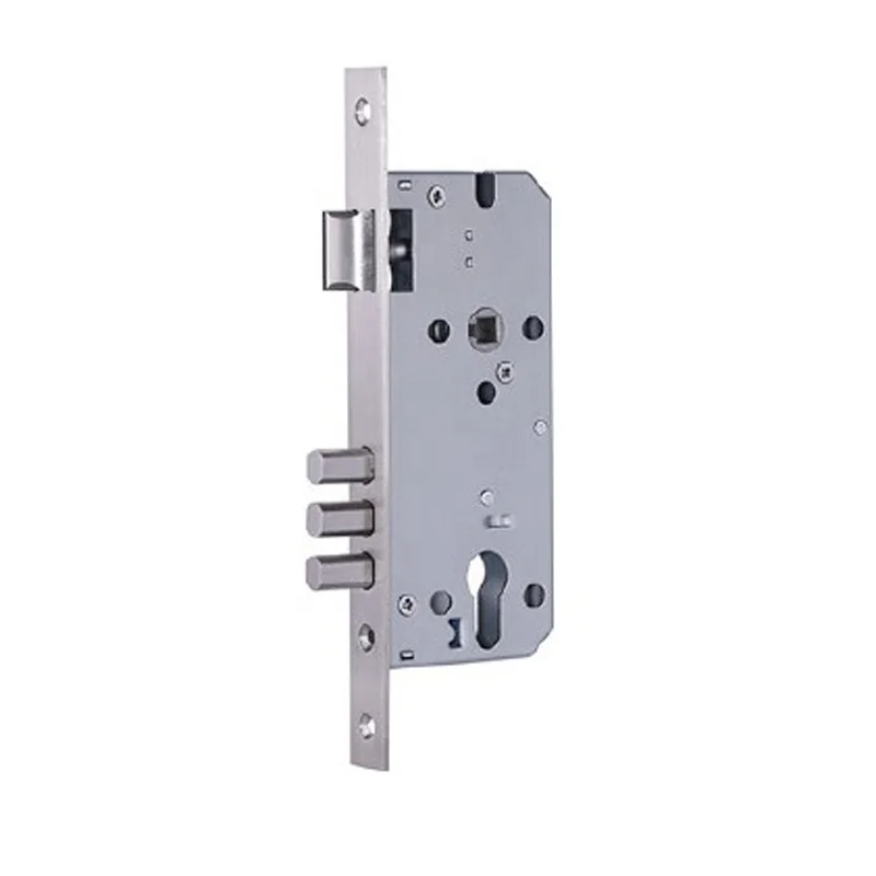 Mortise Security Door Lock Stainless Steel Lock Deadbolt-2 turns Classroom Lock