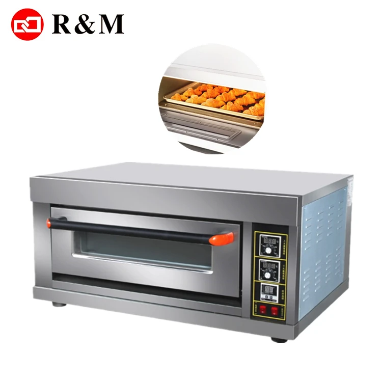 Single deck 1 layer 1 tray mini bread oven machine,Guangzhou small bread ovens factory price