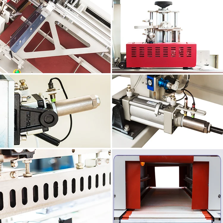 Automatic L sealer shrink wrapping machine for books heat shrink tunnel machine
