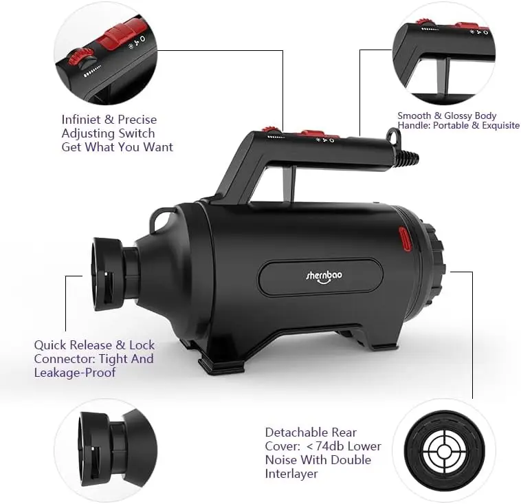 Shernbao SMD-06/SMD-06P Pet Dryer Hair Machine Pet Blow Dryer