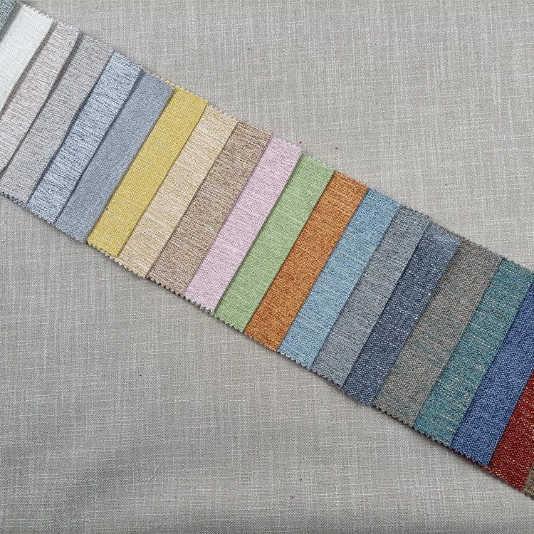 100% Polyester waterproof home decor sofa set furniture modern blackout fabric for curtains