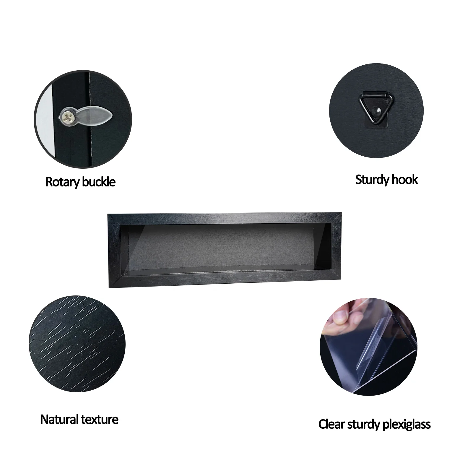 Wooden Action Figure Display Case Collection Cabinet Toy Figure Display Funko Pop Figures Display Case