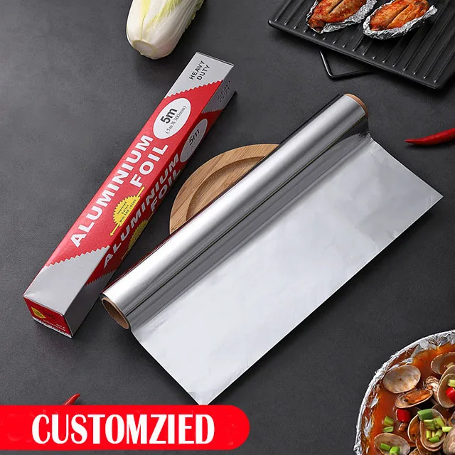 9Micron 15mic 18mic 25mic  35mic 40mic Thickness Aluminum Foil Paper Price Per Roll