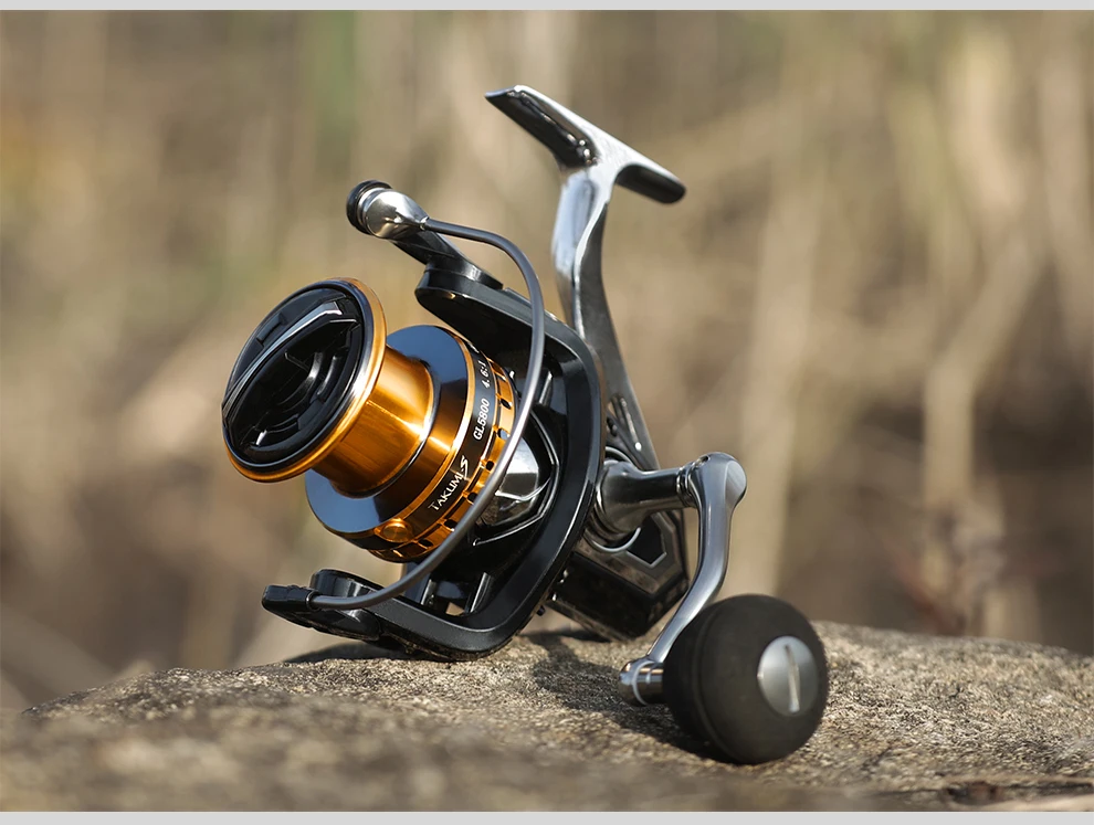 TAKUMI GL7800 Handle Spinning Wheel Fishing Rod Reel Powder 20 Electric Boat for The Lake Fishing Equipment Aluminum Alloy 12kg