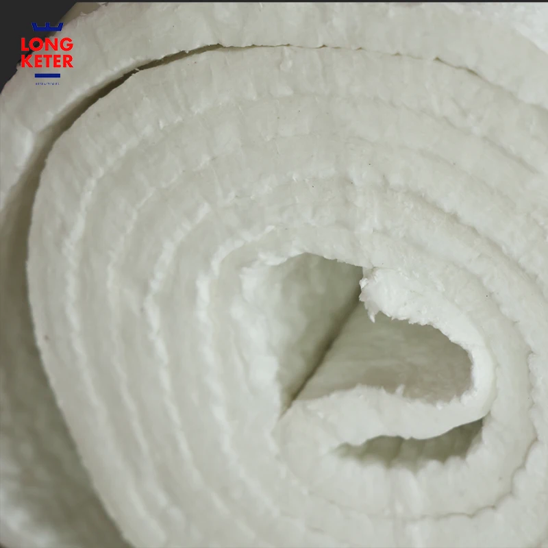 Factory Price 1260 Degree Refractory Alumina Silicate Needle Ceramic Fiber Insulation Blanket