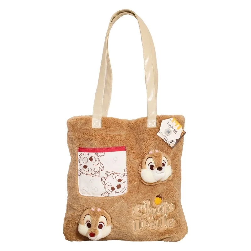 China FAMA OEM Bag Factory  Provide OEM Cartoon Movies Cartoon Movies Stella Lou Plush Tote Bag  Donald Duck Shopping Bag