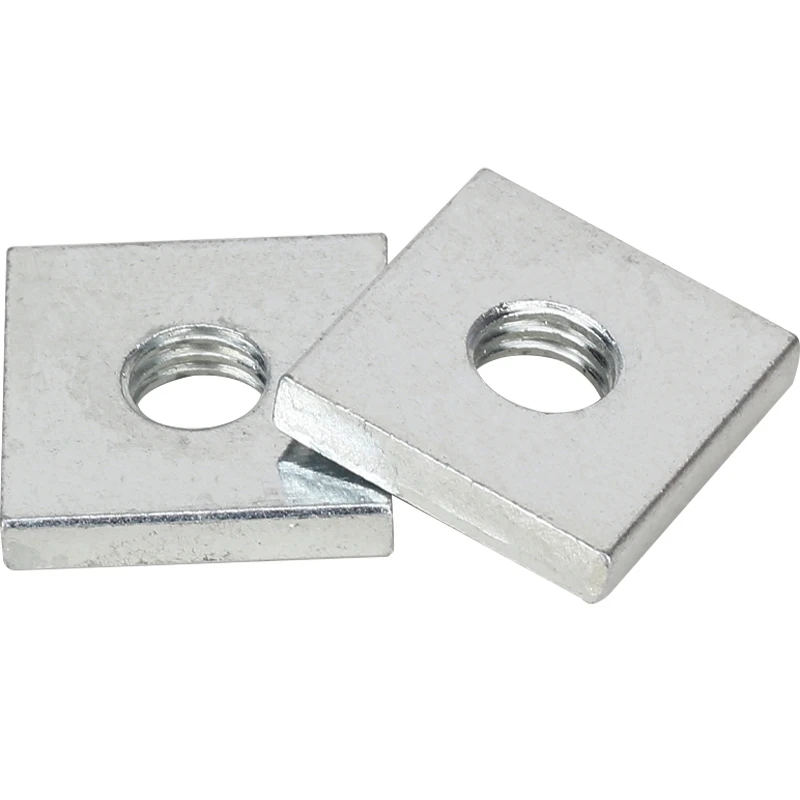 A2-70/A4-80 304 316 stainless steel heavy duty hot galvanized stainless steel din 557 unc thin rectangular square nuts