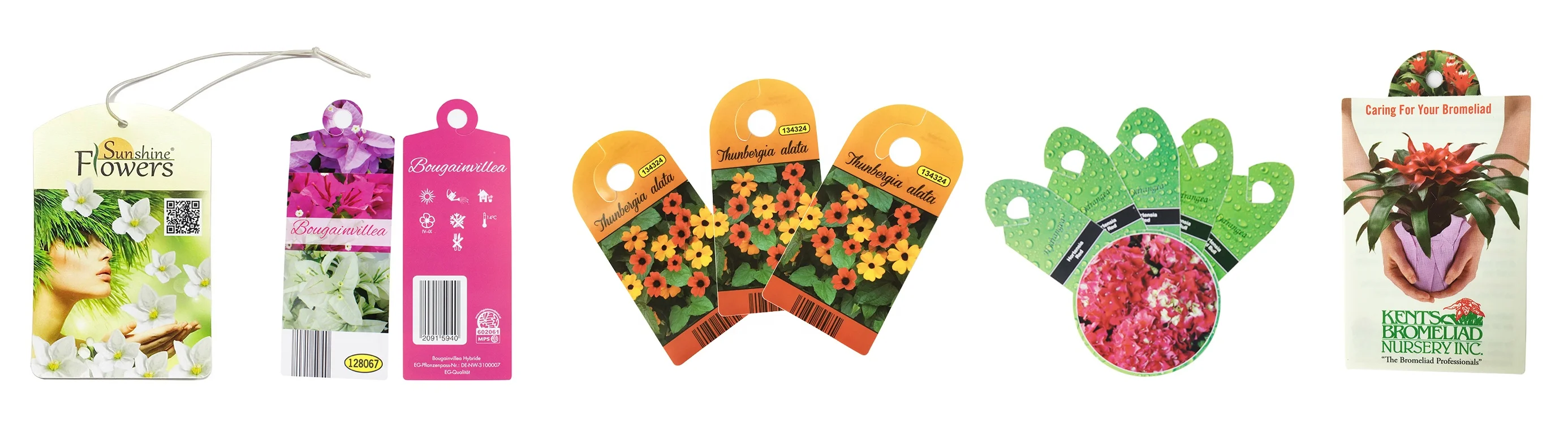 Custom made PP material waterproof plant name tag label