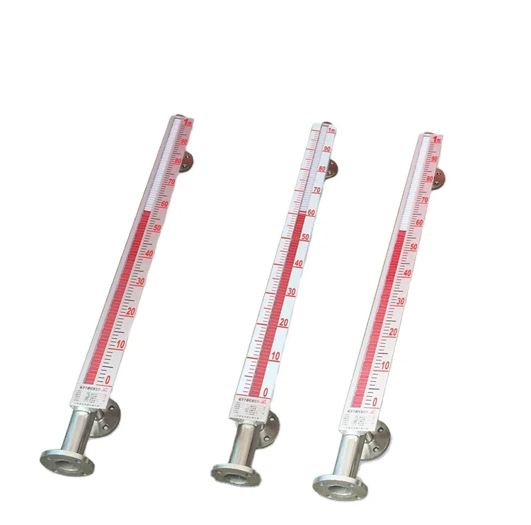 Industrial Low Pressure Magnetic Flap Level Gauge For Measure and Control Liquid
