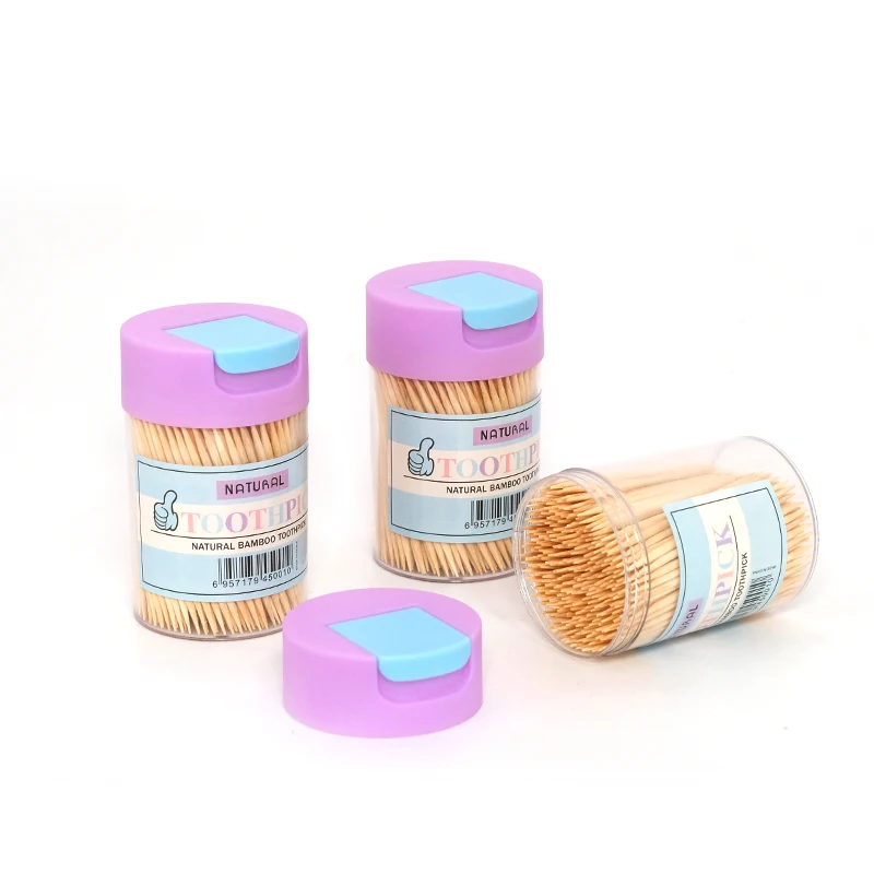 High Quality Portable Fruit Toothpicks Custom Length Disposable Kitchen Utensils in Bamboo Plastic Paper Low Price Free Sample