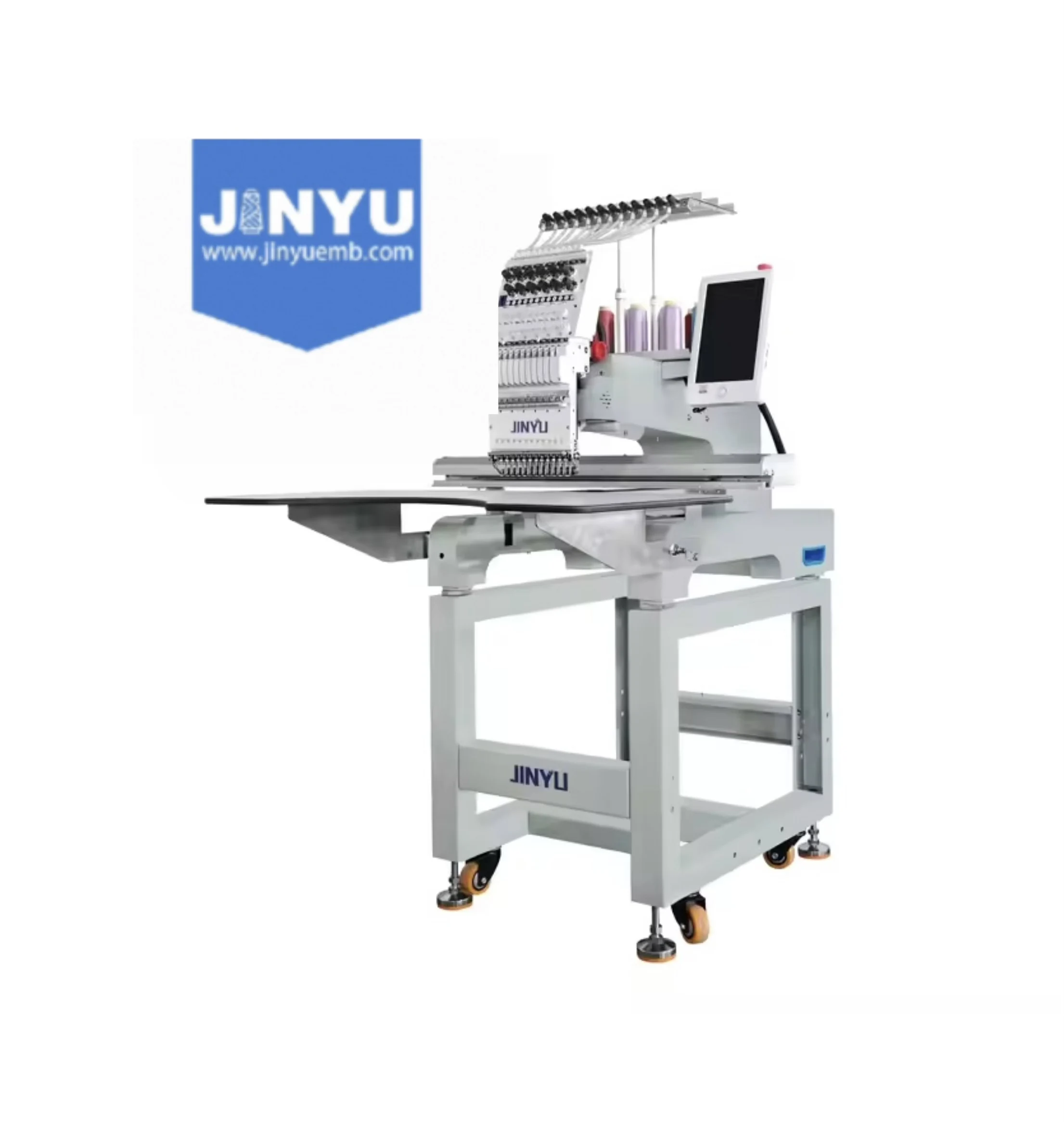 JCS-T1201 One Head Embroidery Machine 15 Needle Home Business Mini