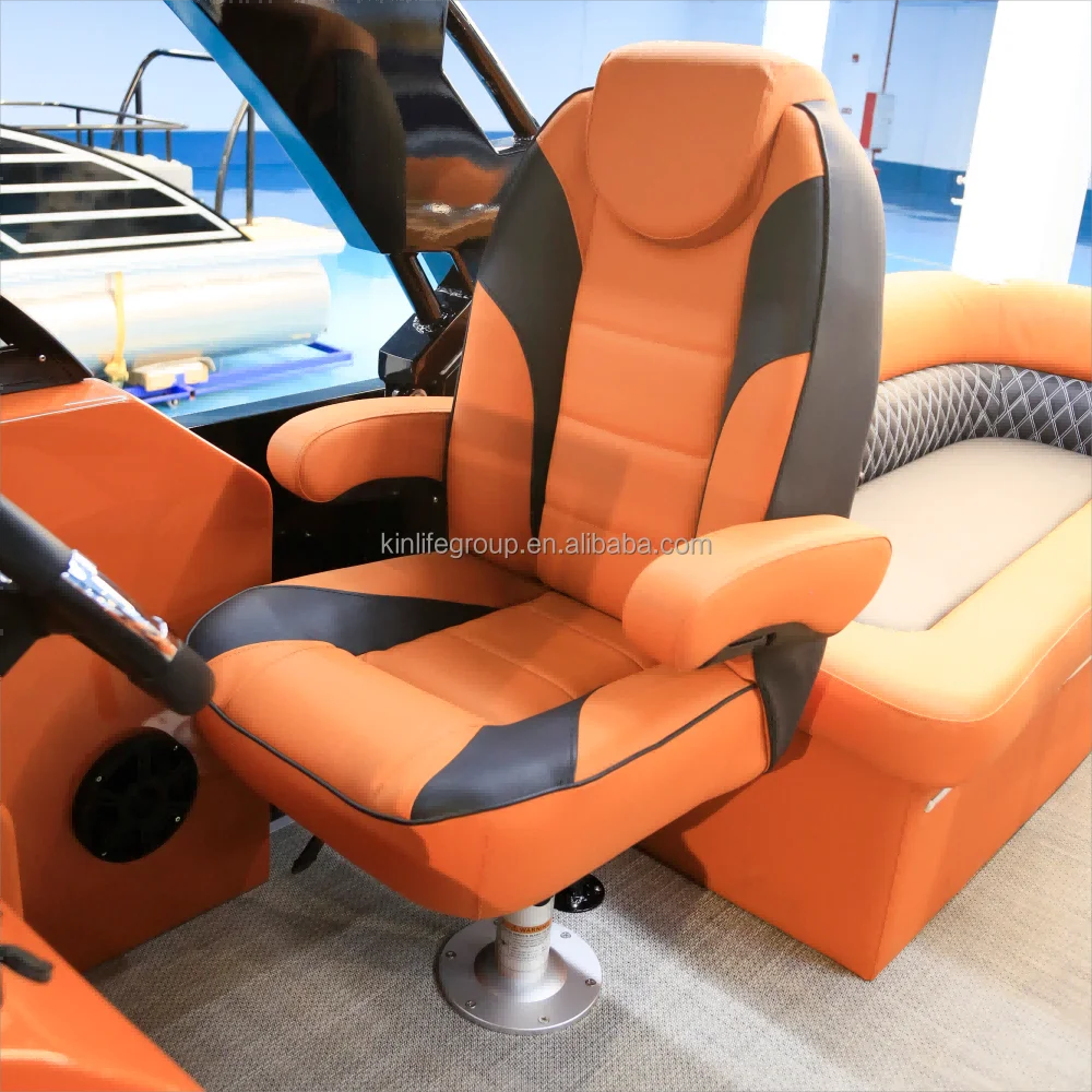2024 High End Luxury Entertainment Sport Pontoon Boat with Customized Interior for Sale