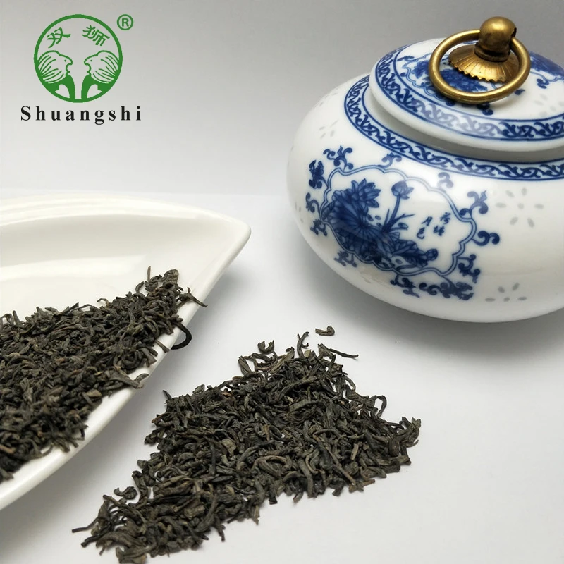 
refined chinese tea flech chunmee green tea 41022 