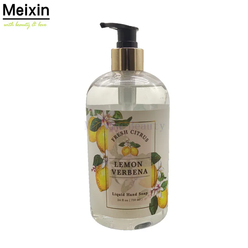 Meixin Private Label Liquid Formula Soap Toilet Luxury Hand Washing Soap