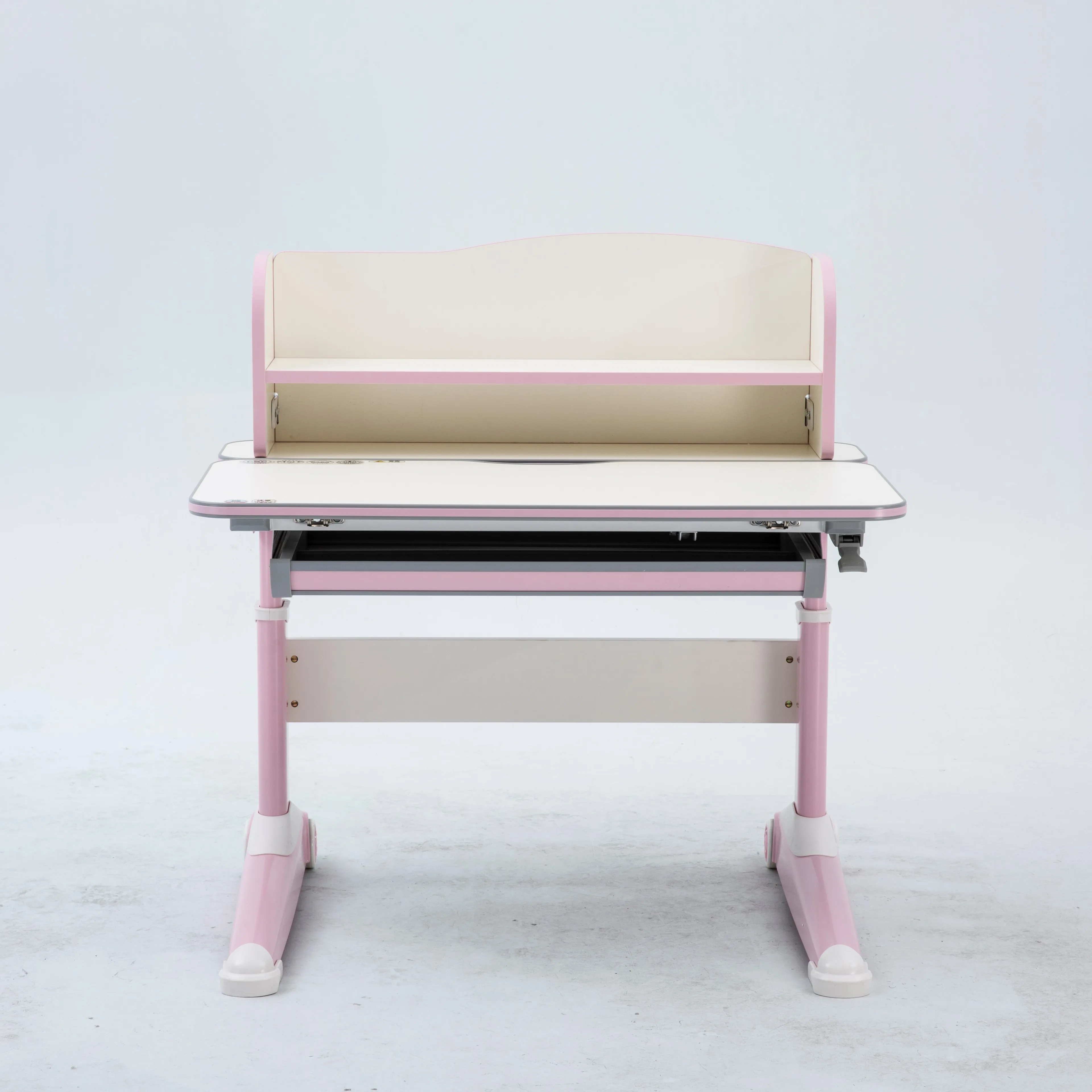 
Sihoo Ergonomic kids study desk with double book shelves 