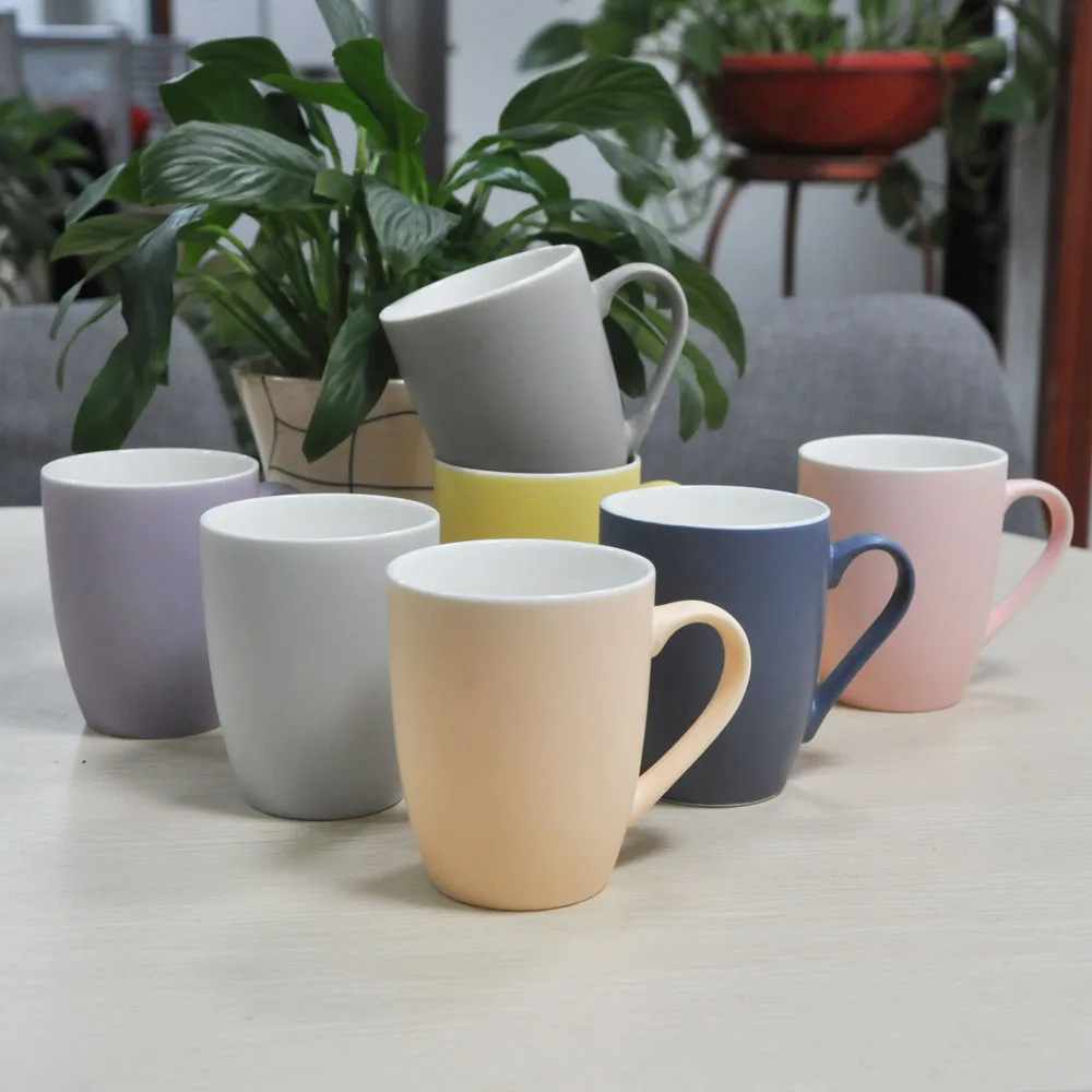 
ceramic coffee mug whole sale ceramic tea mug matt color ceramic mug 