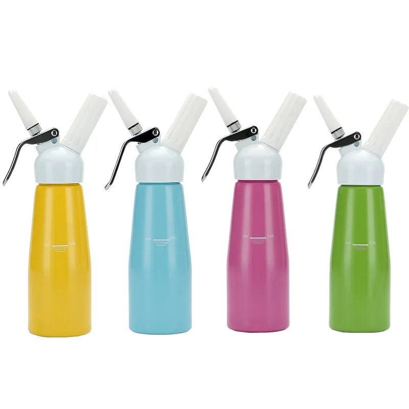 Устройство для взбивания крема, алюминиевый дозатор для взбитого крема на 1/2 литров, пистолет для рецептов десертов