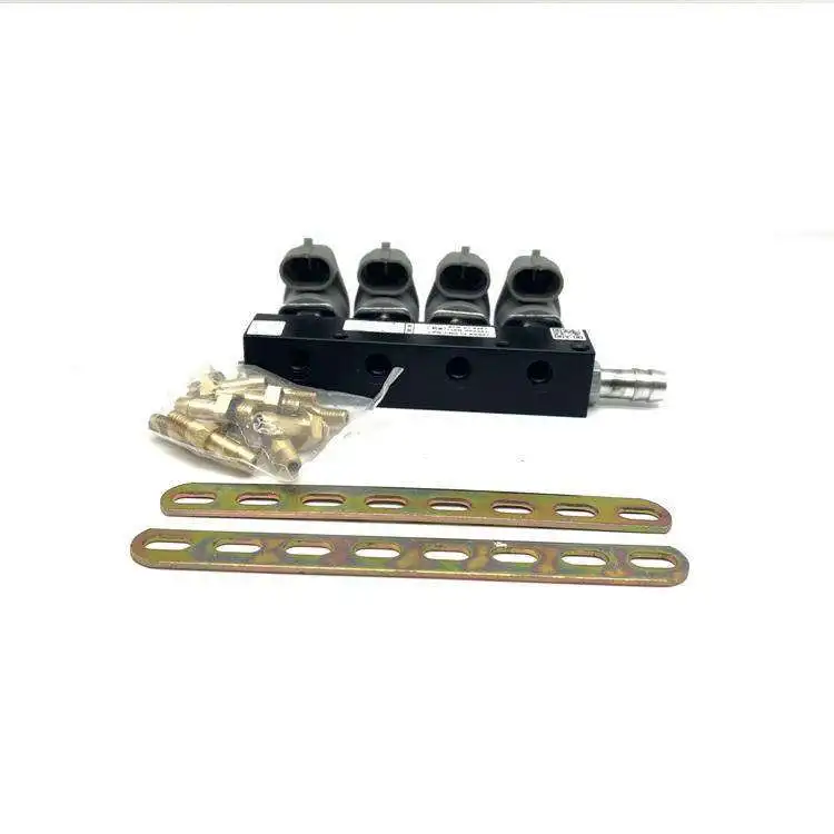 Lpg Cng Sequential Fuel System Injection Auto Gas Efi Kit Injector Rail 2ohm 3ohm 4 Cylinder Car Injector Rail