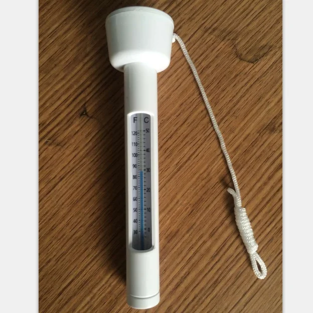 Deluxe Floating Pool Thermometer w/String