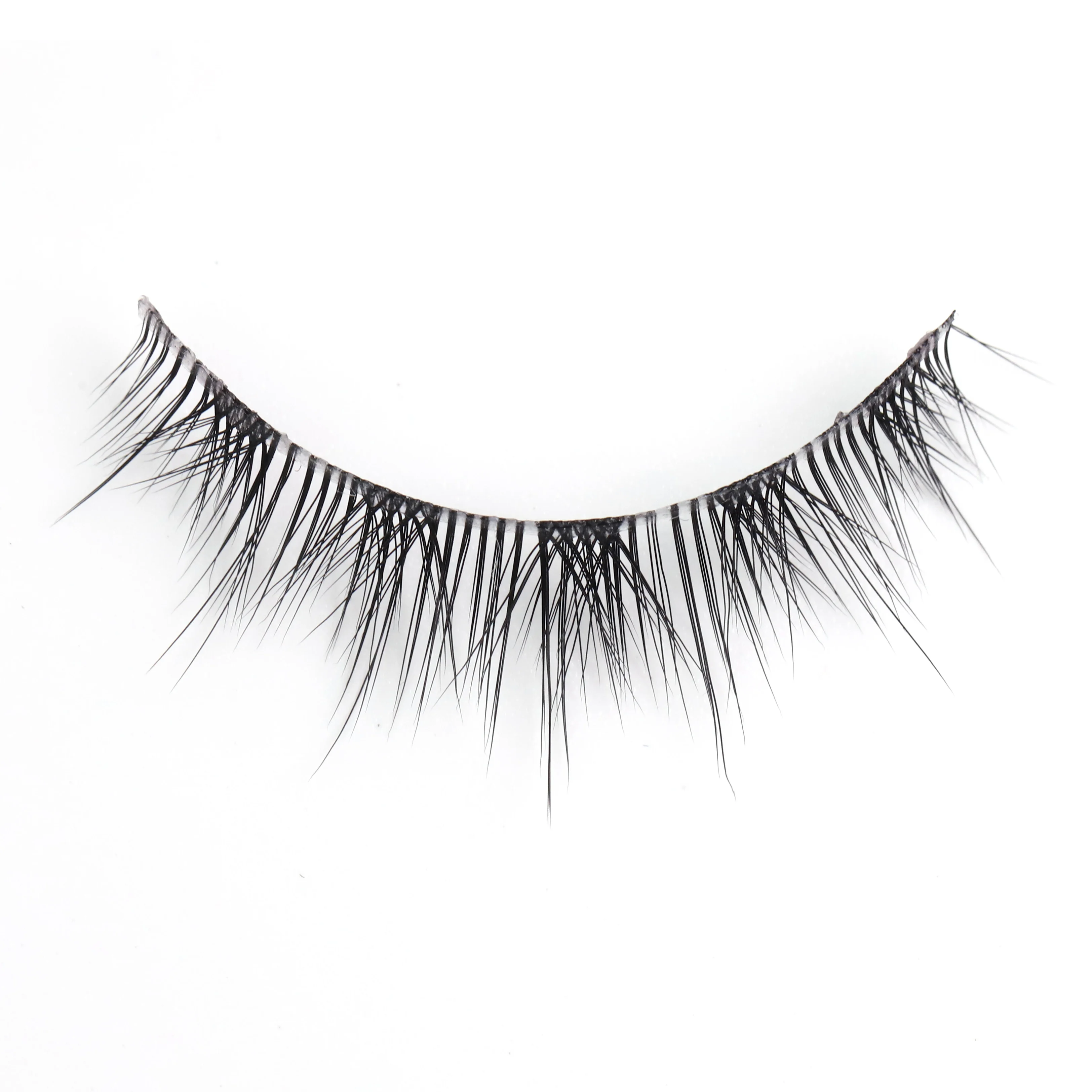 clear band new style 0.05 PBT material synthetic eyelashes acrylic plate stereotype production faux mink eyelashes