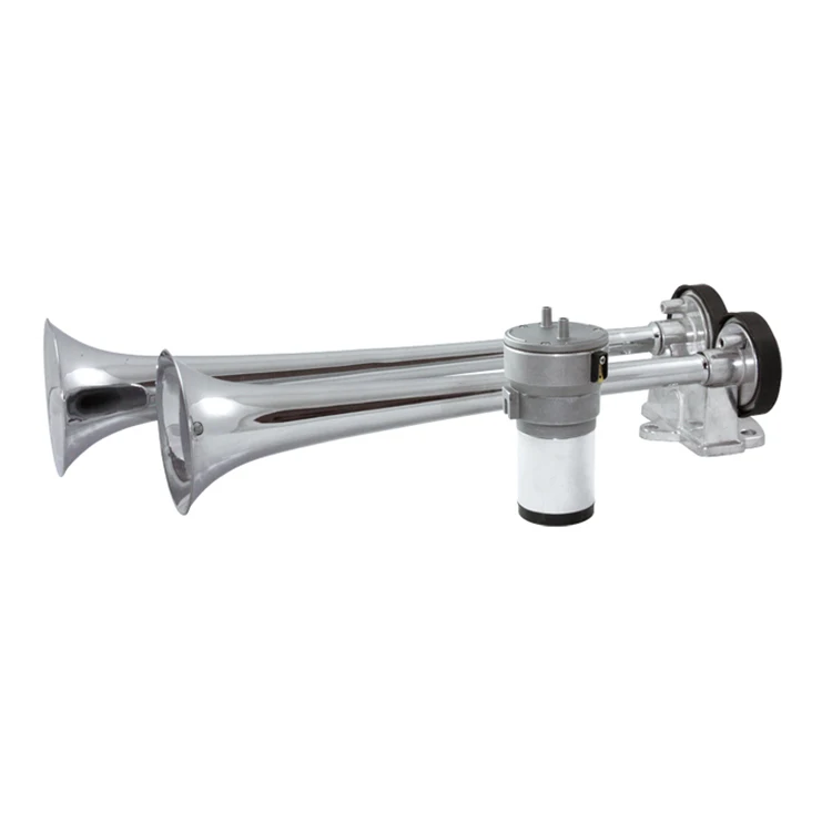 Train two tone Air Horn Loud 12V truck dual Air Horn with Complete Onboard System Air dutompressor heavy duty 2 Trumpets Train