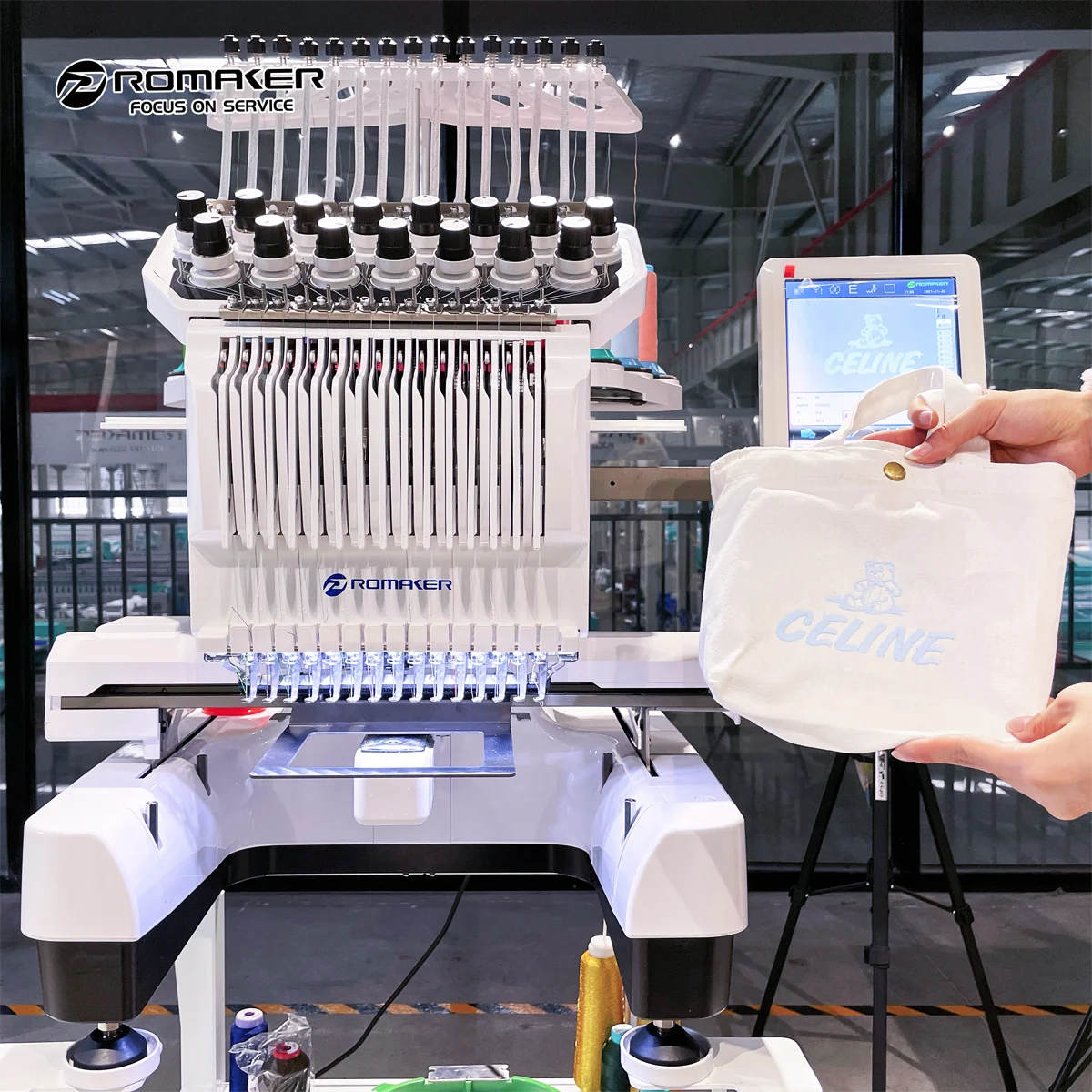 PROMAKER Idea-X Household 1 Head Embroidery Machine Best Seller with Good Quality