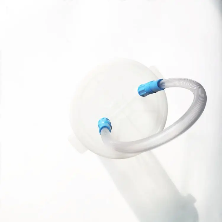 
Factory direct selling portable urine drainage bag pleural system pigtail type catheter 