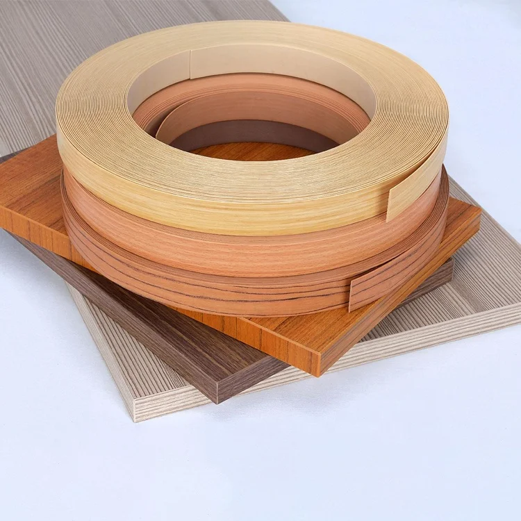 Cheap price pvc edge banding for kitchen cabinet, pvc edge banding for plywood