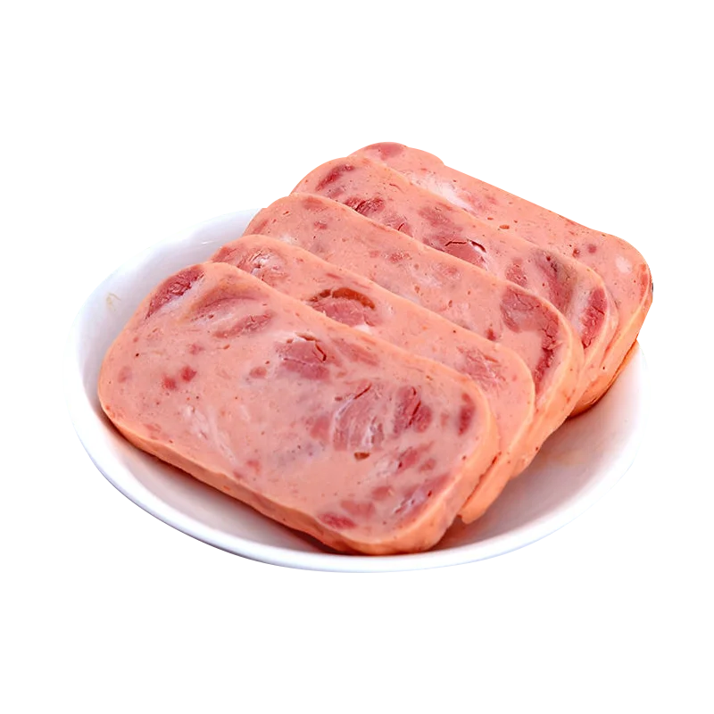 Консервированное мясное блюдо из свиной консервы