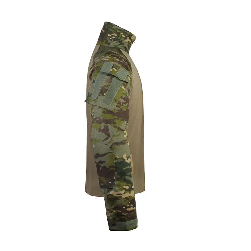  Зеленая Военная Рубашка Emersongear Multicam военная Униформа Rip-Stop тактическая армейская рубашка военные тактические