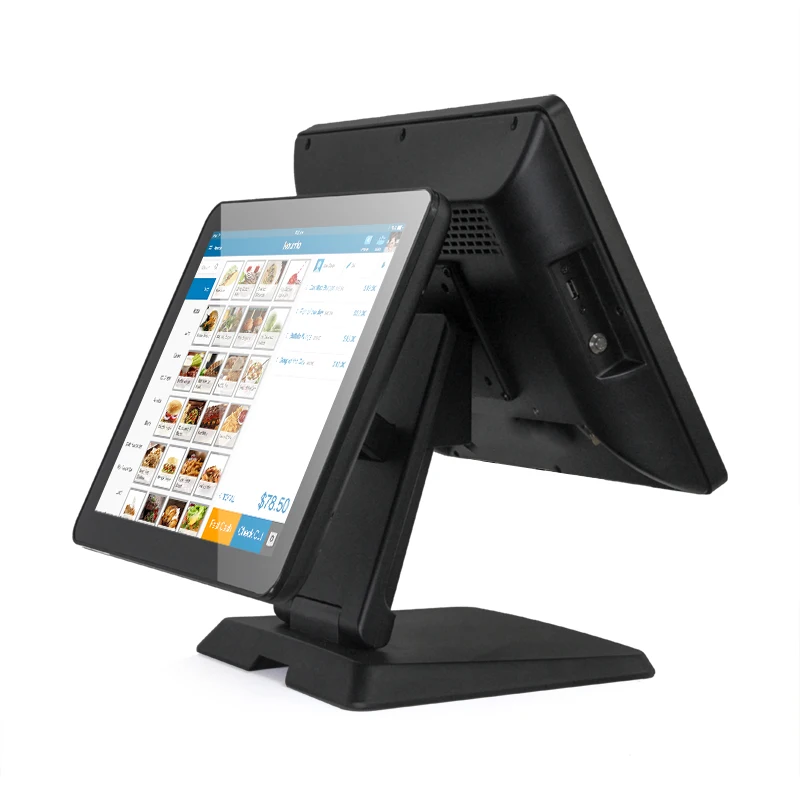 15 дюймов точек продаж Pos В набор входят 4 составляющих элемента G пос терминал со сканером принтер и денежный ящик