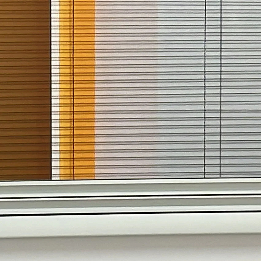 Factory Roll Up Door Price Window Folding Insect Screen Pvc Small Window  Coated Fiberglass Pleat Mesh Plisse Mosquito Fiber