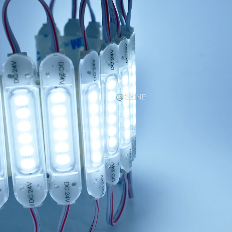 CZINELIGHT red green blue yellow pink warm cool white waterproof IP65 7517 5730 injection led module