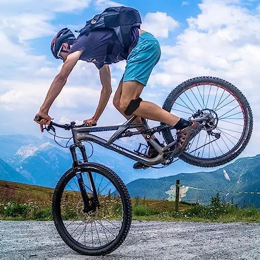 Knee Pain Relief & Patella Stabilizer Knee Strap Brace Support for Hiking, Soccer, Basketball, Running