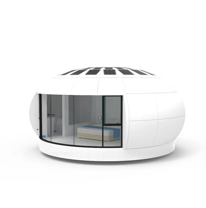 Special Design Desert house Hotel room prehab eco luxury domes ready prefab house