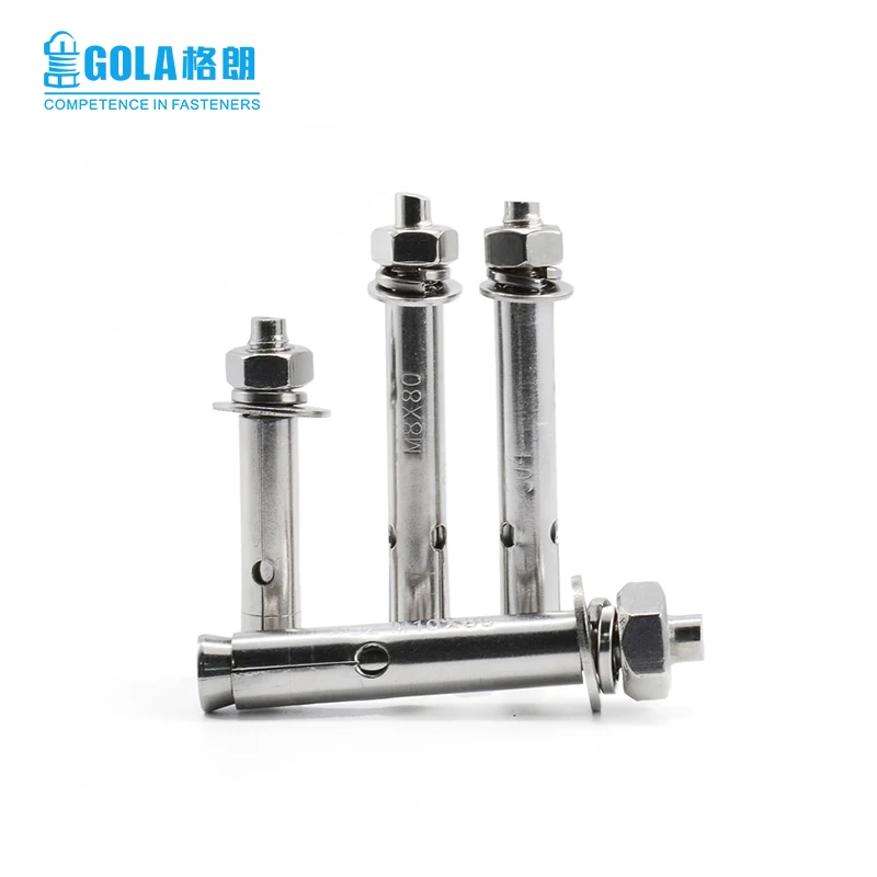 Expansion Screw 304 Stainless Steel Expansion Bolt for Subway Home Decoration Fasteners Assortment Kit