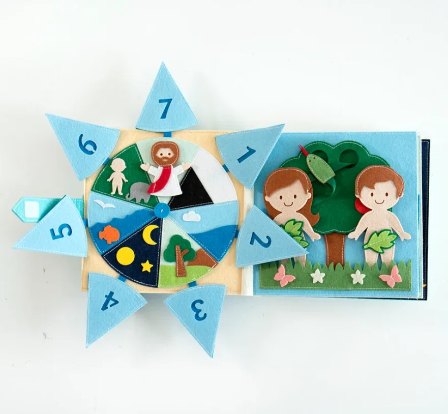 Bible Quiet Book Christian Activity Busy Book Bible Stories Church Quiet Book