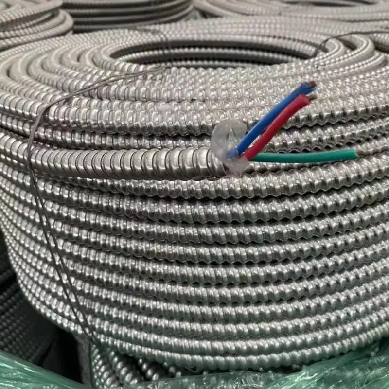 UL MC Cable Interlocking Armored Fireproof High Flame Retardant Direct Laying Home Improvement Wire
