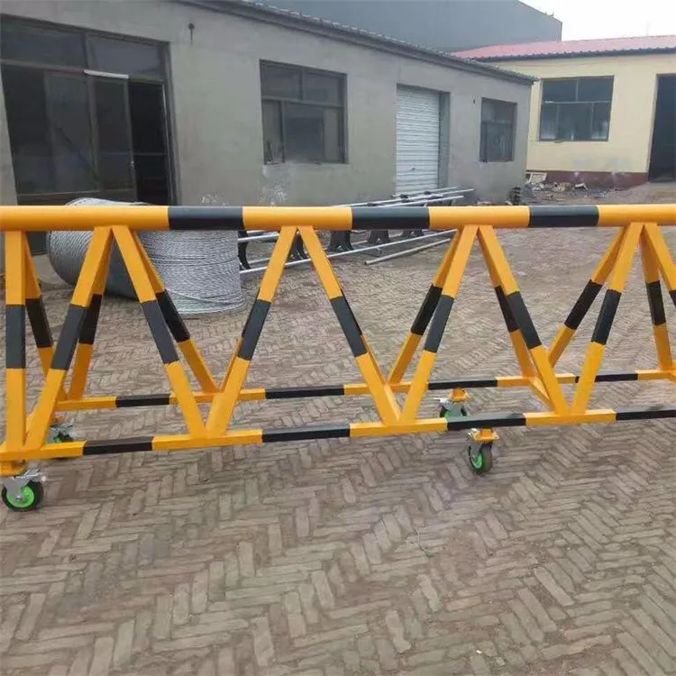 Road Block Steel Barricade Movable Road Closing Barrier