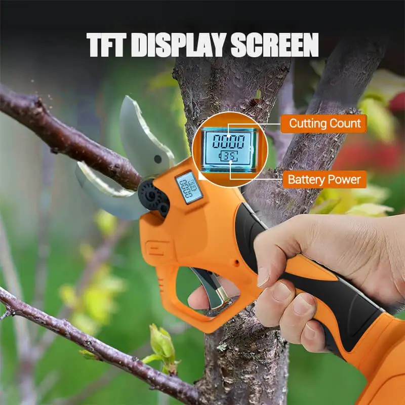 Good Price 40 mm Tree Branch Lithium Electric Cordless Pruner Shears Battery Powered Pruning Shears