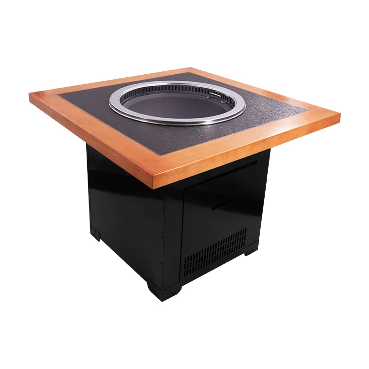 Commercial/household dining table for 2-4 people smokeless high-power hot pot table