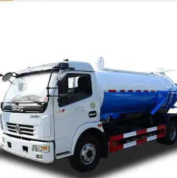 China top brand Sewage suction vehicle vacuum tank sewage suction truck for sale cheap price