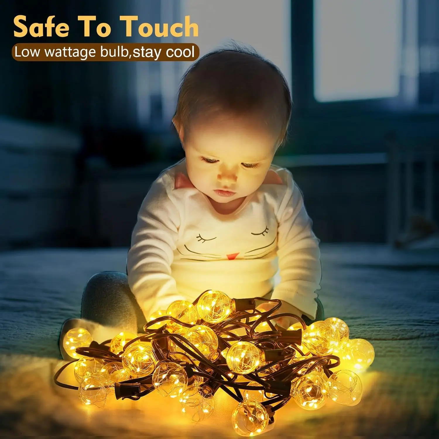 led string light copper wire Waterproof G40 LED copper wire bulb for outdoor decoration Other Christmas Decorations