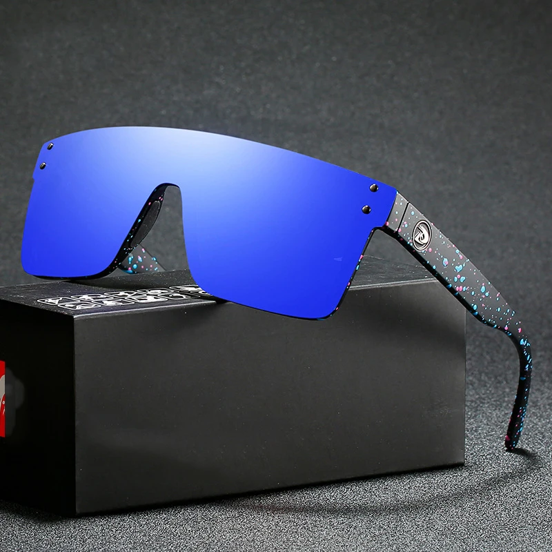 Спортивные солнцезащитные очки dubery с цельными линзами для мужчин и женщин велосипедные 2022 hd поляризационные индивидуальным логотипом