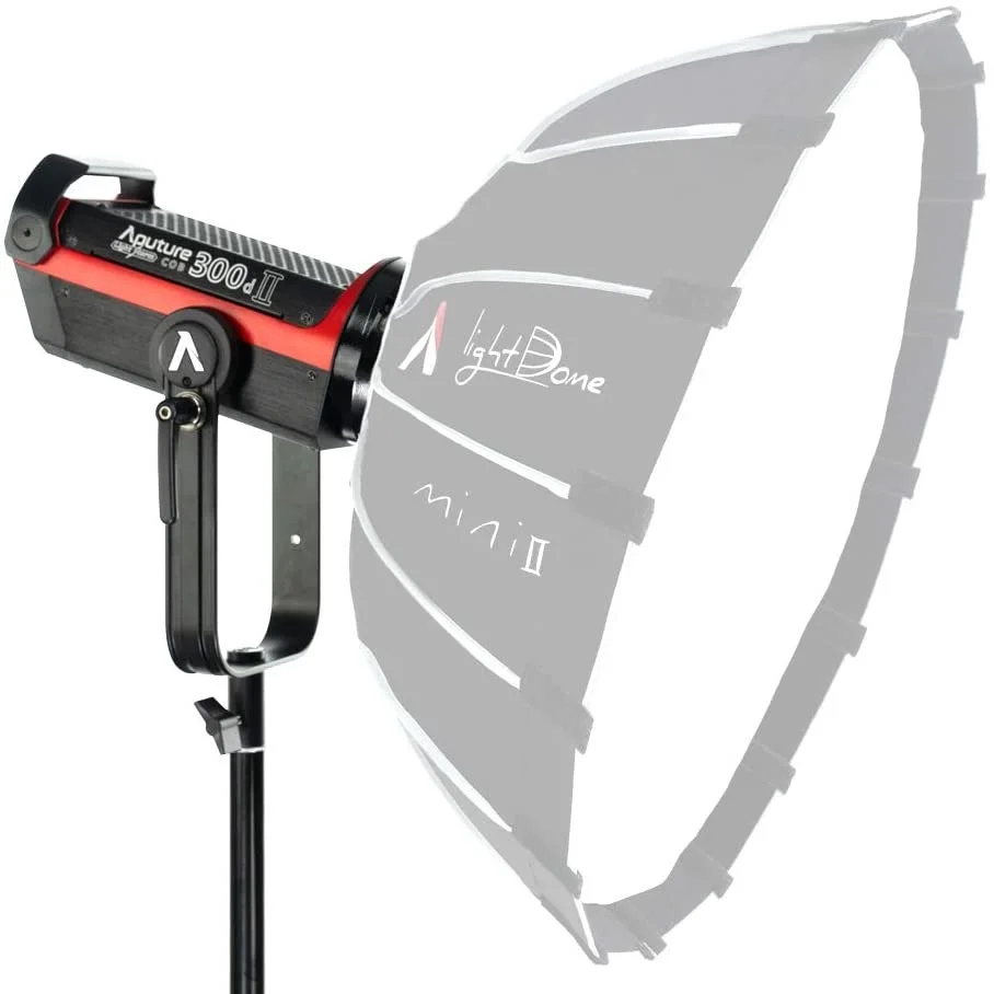  Aputure 300d II COB видео свет 5500K CRI TLCI 96 + V-mount освещение для фотосъемки профессиональной