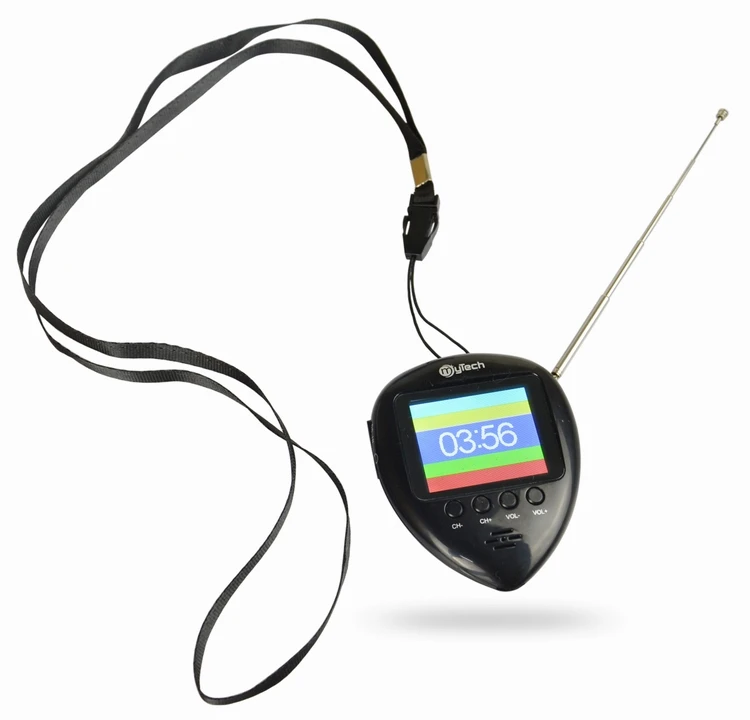 Портативный smart pocket Мини ЖК светодио дный дисплей LED Телевизор с FM радио, встроенный батарея для 2 часов игры
