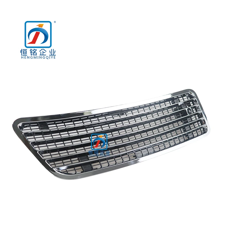 Глянцевая Серебристая хромированная S63 S65 AMG W221 Передняя Крышка вентиляционного отверстия для MERCEDES BENZ 2218800205