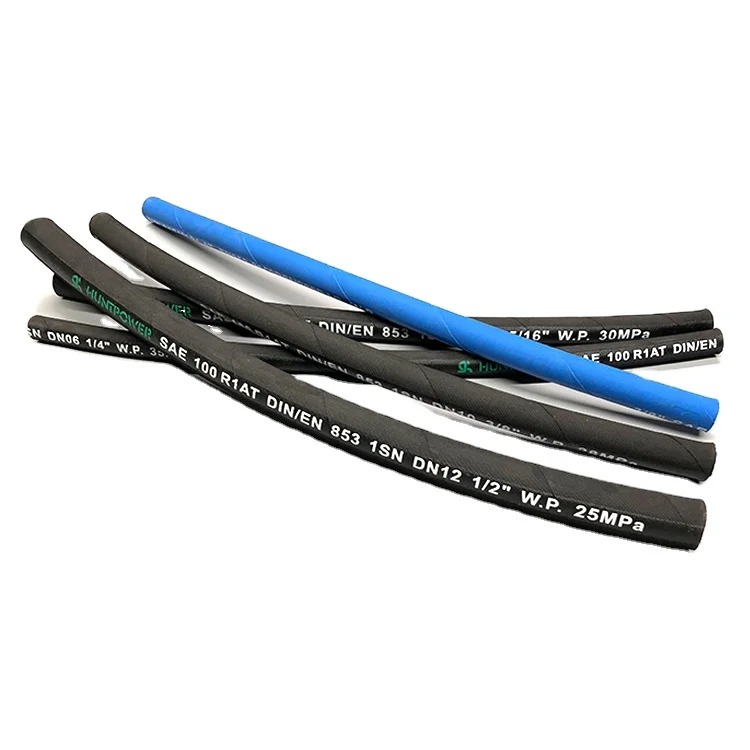 Гидравлический резиновый шланг R1AT/1SN/R2AT/2SN стальной проволочный спиральный резиновый шланг