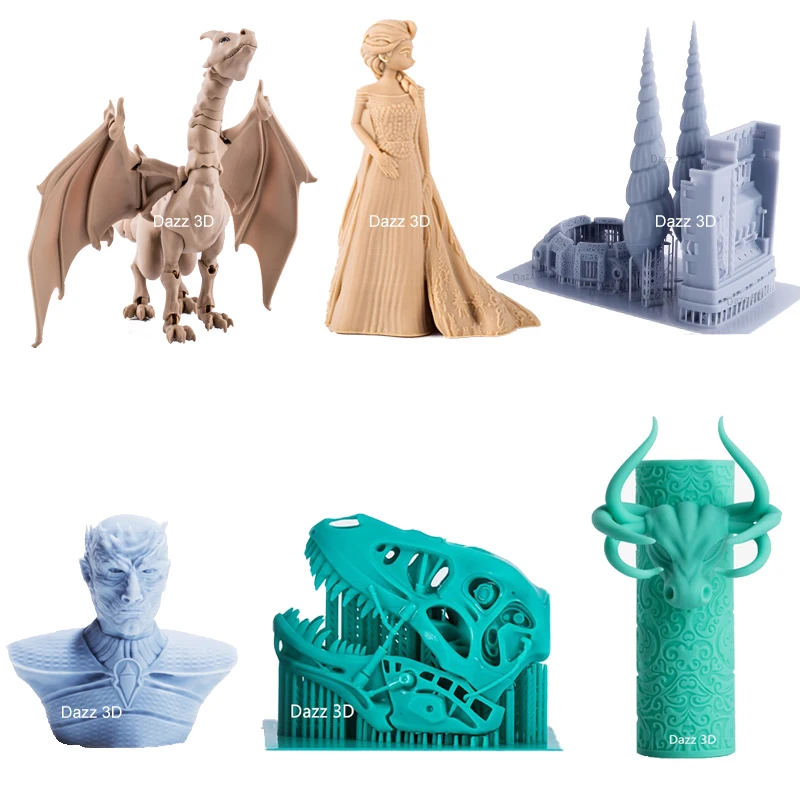 Dazzle Best Quality Professionally Impresora 3D Printer for Jewellery Making High-precision Factory Machine
